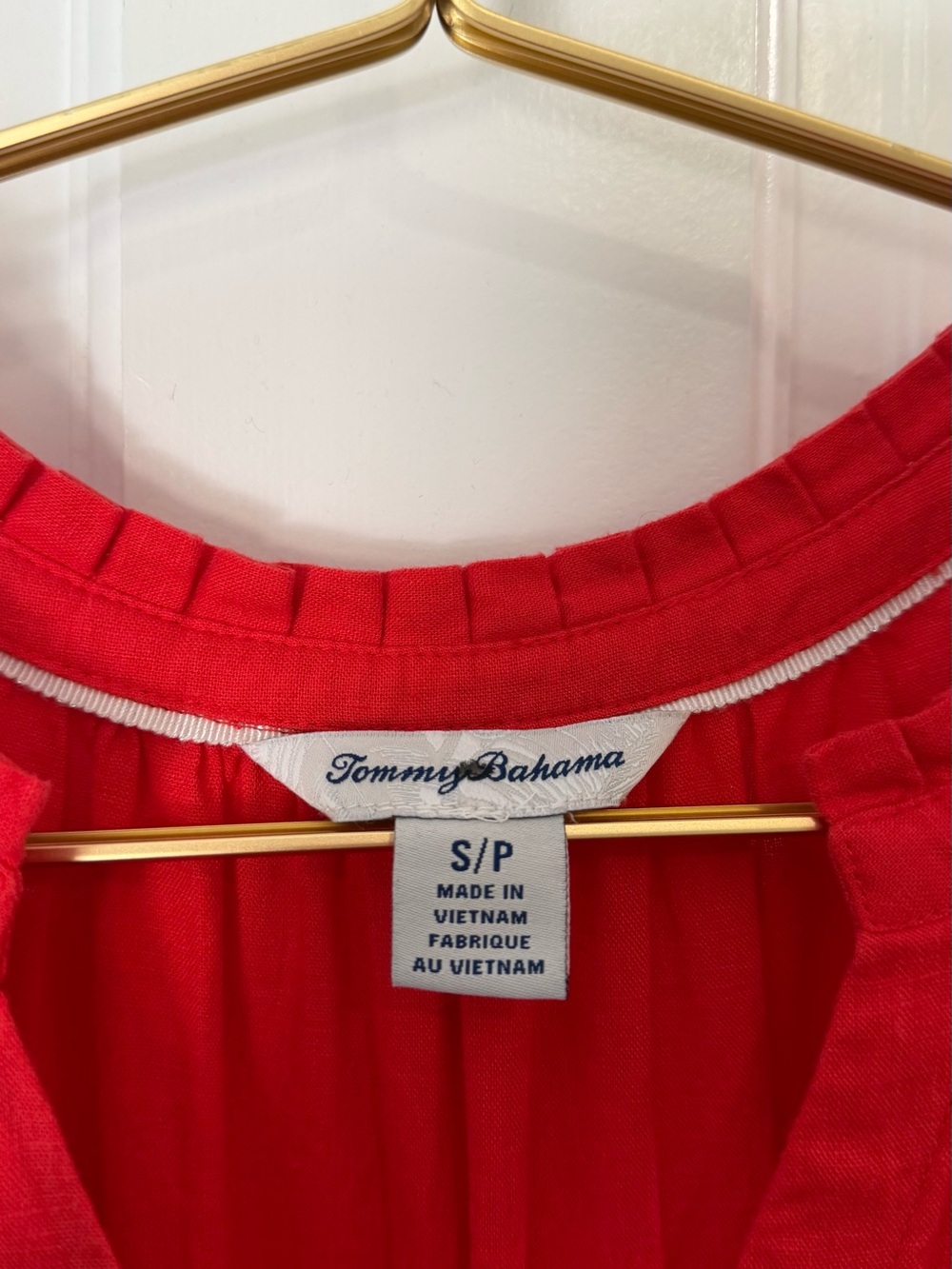 Tommy Bahama Red Sleeveless Maxi Dress Size Medium - Picture 2 of 3